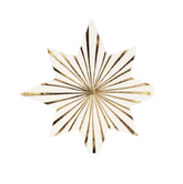 Gold Stripe Star Napkin